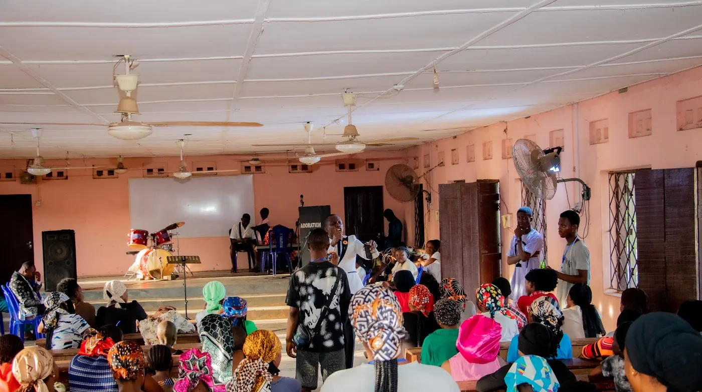 Worship & Word 2024 · Come Up Hither: worshippers praying and praising at Adoration New Life Ministry, Aiyepe, Ijebu
