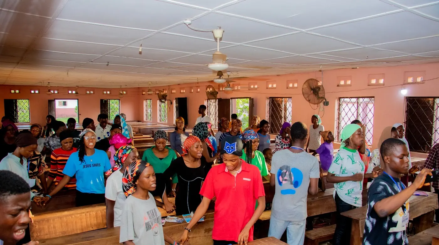 Worship & Word 2024 · Come Up Hither: worshippers praying and praising at Adoration New Life Ministry, Aiyepe, Ijebu