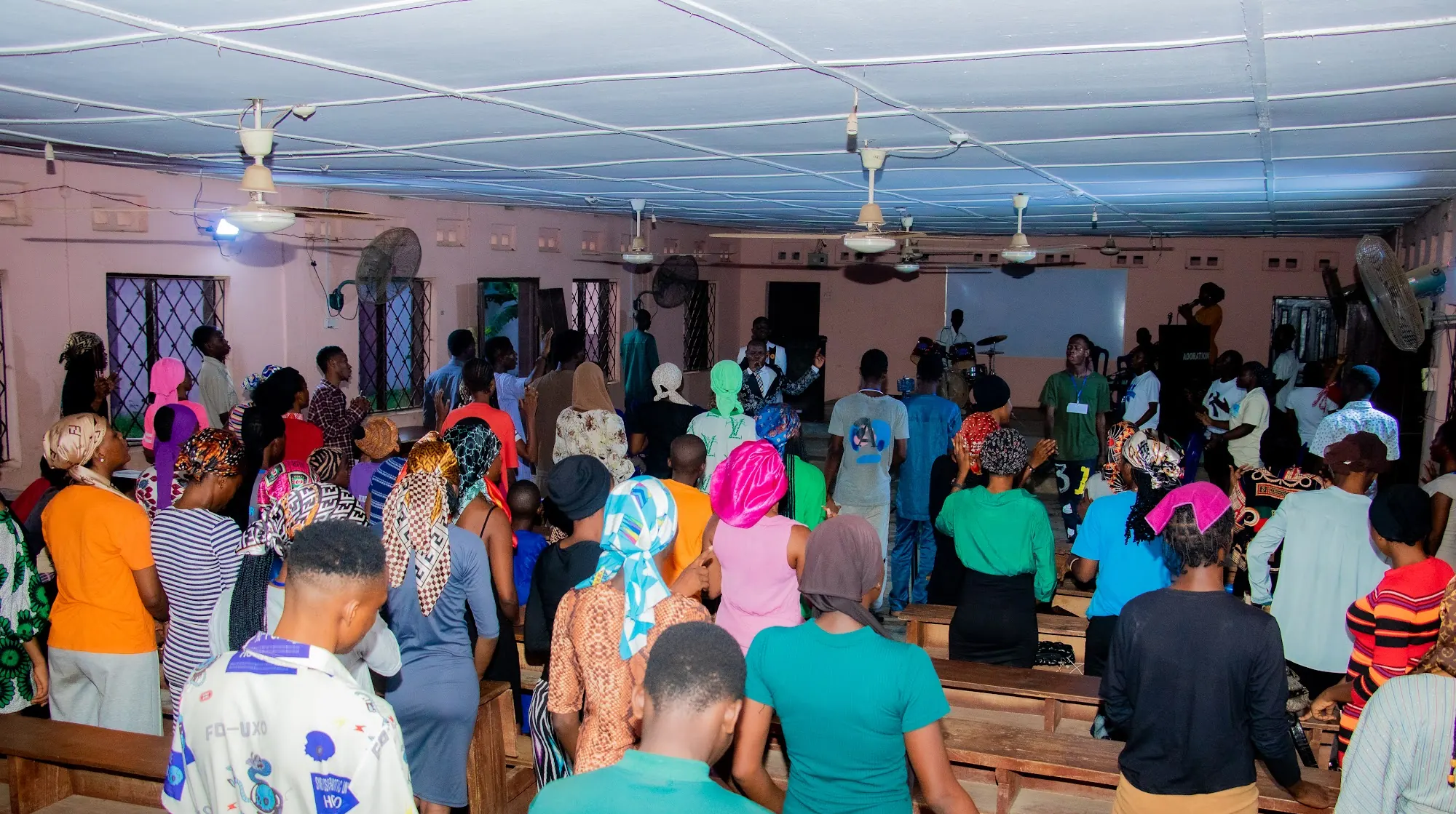 Worship & Word 2024 · Come Up Hither: worshippers praying and praising at Adoration New Life Ministry, Aiyepe, Ijebu
