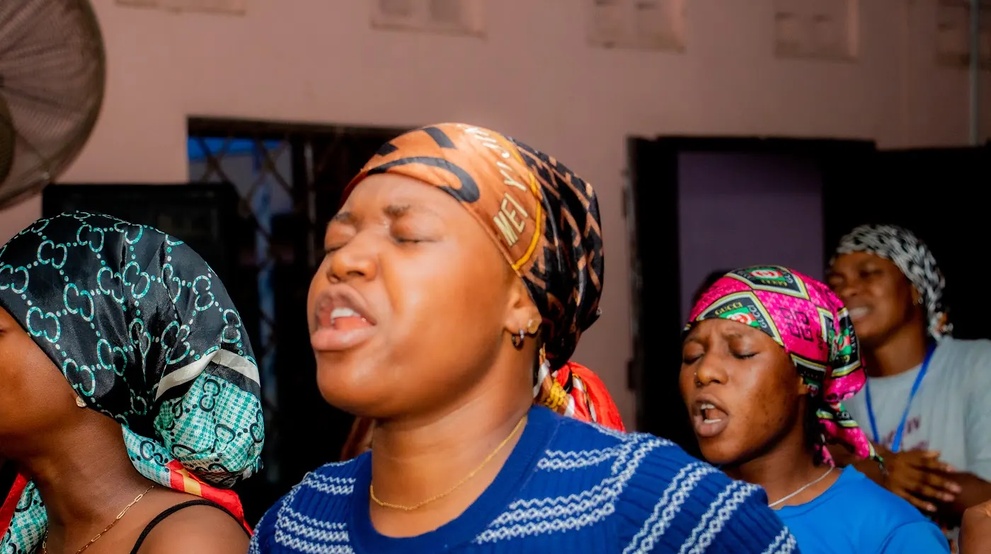 Worship & Word 2024 · Come Up Hither: worshippers praying and praising at Adoration New Life Ministry, Aiyepe, Ijebu