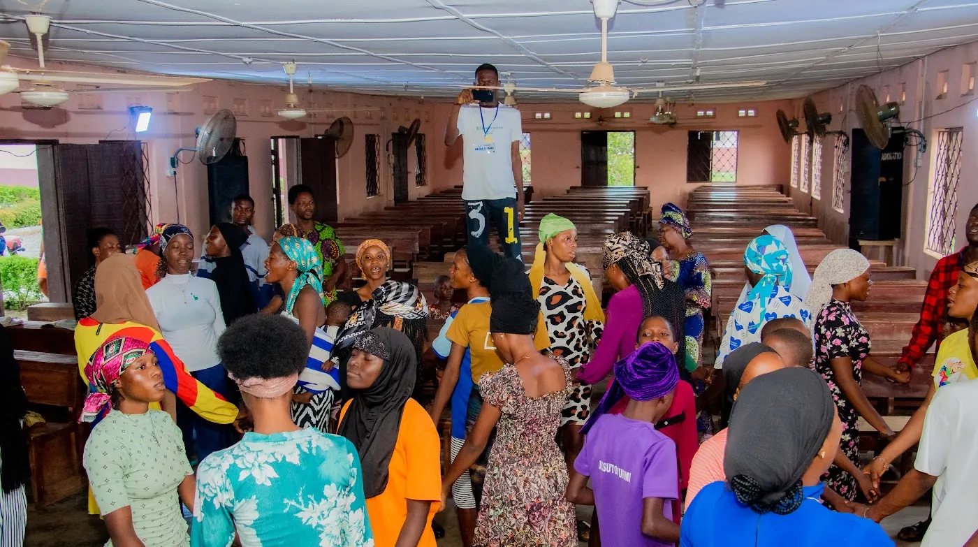Worship & Word 2024 · Come Up Hither: worshippers praying and praising at Adoration New Life Ministry, Aiyepe, Ijebu