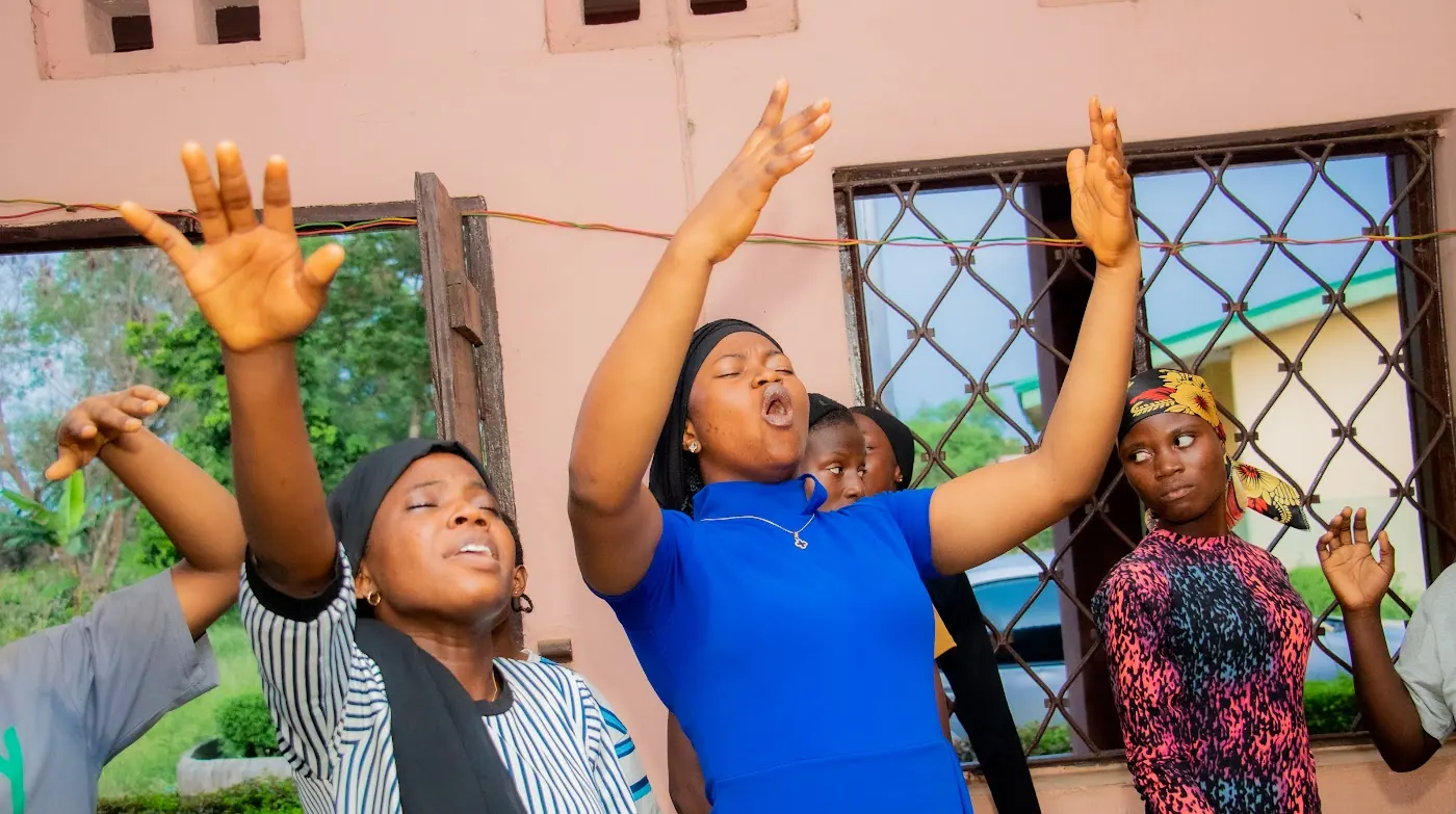Worship & Word 2024 · Come Up Hither: worshippers praying and praising at Adoration New Life Ministry, Aiyepe, Ijebu