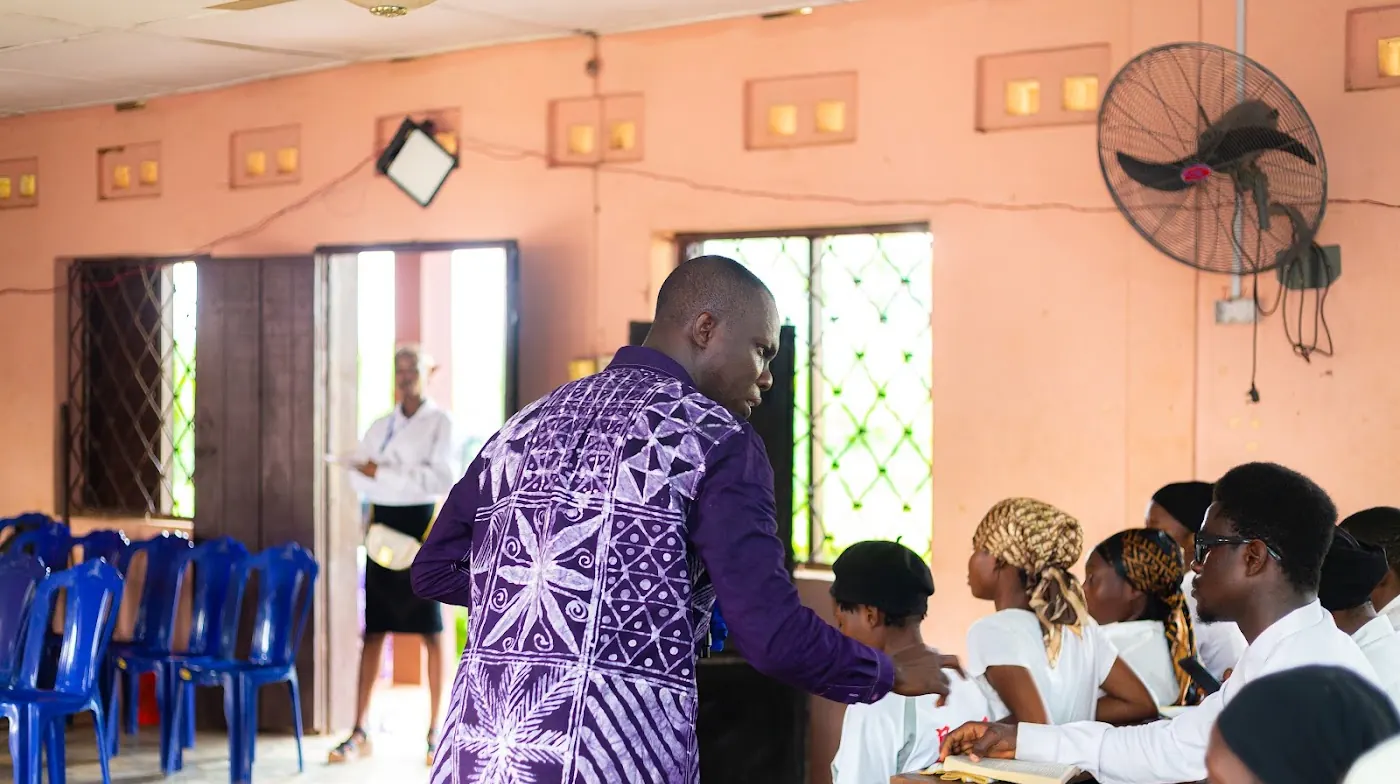Worship & Word 2025 · At the Scent of Water: worshippers praying and praising at Adoration New Life Ministry, Aiyepe, Ijebu