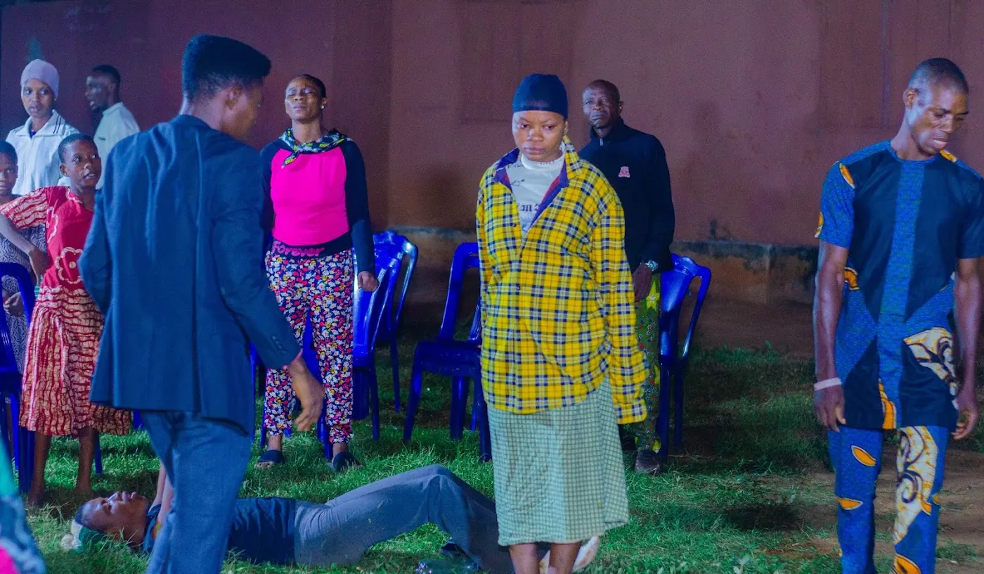 Worship & Word 2026 · New Wine: worshippers praying and praising at Adoration New Life Ministry, Aiyepe, Ijebu